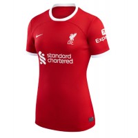 Camiseta Liverpool Thiago Alcantara #6 Primera Equipación para mujer 2023-24 manga corta